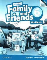 Okładka książki Family and Friends 6 Workbook with Online Practice