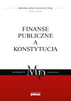 Okładka książki Finanse publiczne a Konstytucja