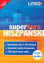 Okładka książki Hiszpański Superkurs Nowy kurs z rozmówkami+CD