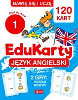 Okładka książki Język angielski dla klasy 1. EduKarty