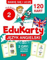 Okładka książki Język angielski dla klasy 2. EduKarty