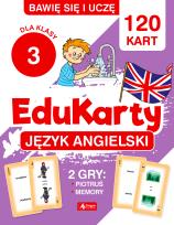 Okładka książki Język angielski dla klasy 3. EduKarty