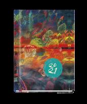 Okładka książki KAL.OLA NIEBIESKI Z KWIATAMI 2014 T212F-09-PRMI