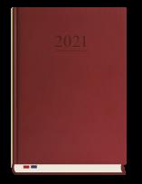 Okładka książki KAL.STACJONARNY BORDO 2015- PRMI