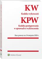 Okładka książki Kodeks wykroczeń Kodeks postępow w sprawach wykroczeń