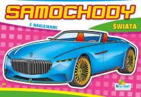 Okładka książki Kolorowanka. Samochody świata. Kabriolet