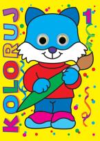 Okładka książki Koloruj 1