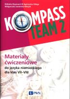 Okładka książki Kompass Team 2 Materiały ćwiczeniowe do języka niemieckiego 7-8