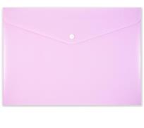 Opakowanie Koperta na zatrzask A4 PP-113 pastelowa różowa