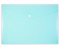 Opakowanie Koperta na zatrzask A4 PP-113 pastelowa zielona