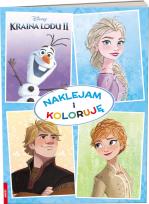 Okładka książki Kraina lodu 2. Naklejam i koloruję