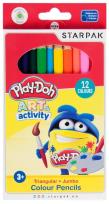 Opakowanie Kredki ołówkowe Jumbo 12 kolorów Play-Doh