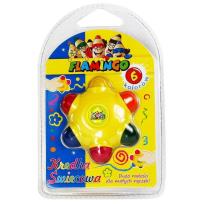 Opakowanie Kredki świecowe gwiazda 6 kolorów