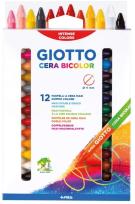 Opakowanie Kredki woskowe Cera dwustronne 24 kolory GIOTTO