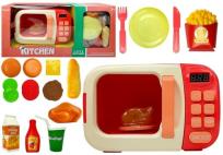 Opakowanie Kuchenka Mikrofalowa Obracająca się Różowy