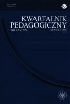 Opakowanie Kwartalnik Pedagogiczny 2020/1