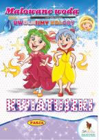 Okładka książki Kwiatuszki. Malowane wodą