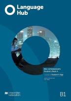 Okładka książki Language Hub Split ed. Pre-Inter. B1 SB A + App