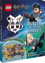 Okładka książki Lego Harry Potter. Potter kontra Malfoy