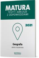 Okładka książki LO. Geografia. Matura 2023. Testy i arkusze ZR dla szkół ponadgimnazjalnych