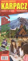 Okładka książki Mapa dla aktywnych - Karpacz 1:12 500