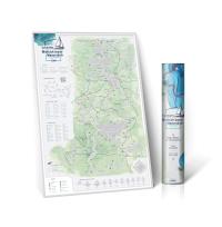 Opakowanie Mapa Zdrapka Mazury