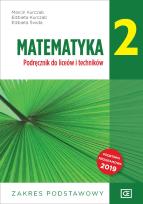 Okładka książki Matematyka LO 2 ZP OE PAZDRO