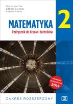 Okładka książki Matematyka LO 2 ZR OE PAZDRO