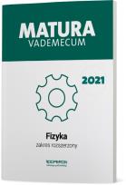 Okładka książki Matura 2021 Fizyka Vademecum zakres rozszerzony