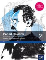 Okładka książki Nowe język polski era ponad słowami podręcznik klasa 2 część 2 liceum i technikum zakres podstawowy i rozszerzony 63333
