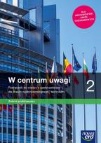 Okładka książki Nowe wiedza o społeczeństwie w centrum uwagi era podręcznik 2 liceum i technikum zakres podstawowy 64212