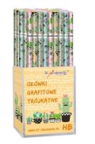 Opakowanie Ołówek trójkątny HB Cacti (72szt)