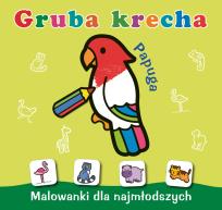 Okładka książki Papuga. Gruba krecha