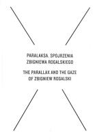 Okładka książki Paralaksa. Spojrzenia Zbigniewa Rogalskiego