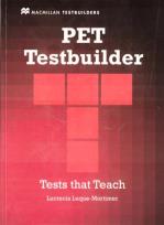 Okładka książki PET Testbuilder bez klucza