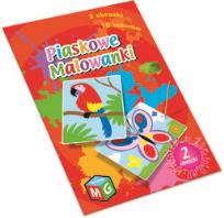 Opakowanie Piaskowe malowanki - motyl i papuga