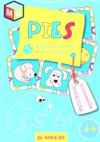 Okładka książki Pies - kolorowanka edukacyjna