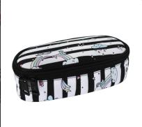 Opakowanie Piórnik 10x23 pasy, tęcza, jednorożec