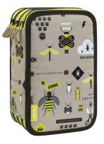 Opakowanie Piórnik 3 poz. z wyprawką Be Atomic żółty MILAN