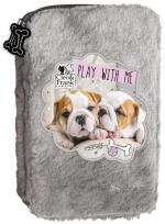 Opakowanie Piórnik pluszowy dwukomorowy F Cleo i Frank 23