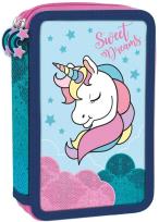 Opakowanie Piórnik z wyposażeniem 2-kom Jednorożec 12