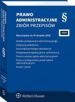 Okładka książki Prawo administracyjne Zbiór przepisów