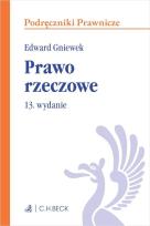 Okładka książki Prawo rzeczowe Podręczniki Prawnicze