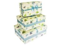 Opakowanie Pudełko Prostokąt mięta pastel S ROZETTE