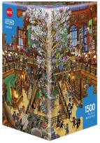 Opakowanie Puzzle 1500 Biblioteka ( Puzzle+plakat), Oesterle