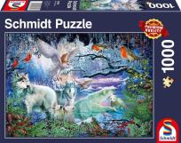 Opakowanie Puzzle PQ 1000 W zimowym lesie G3