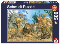 Opakowanie Puzzle PQ 500 Duże koty G3