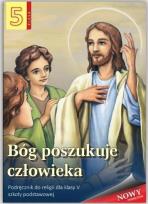 Okładka książki Religia SP 5 podr. Bóg poszukuje człowieka w.2020