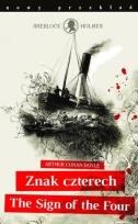 Okładka książki Sherlock Holmes Znak czterech/The Sign of the Four