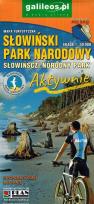 Okładka książki Słowiński Park Narodowy. Ustka-Rowy-Łeba. Mapa turystyczna. Skala 1:40 000